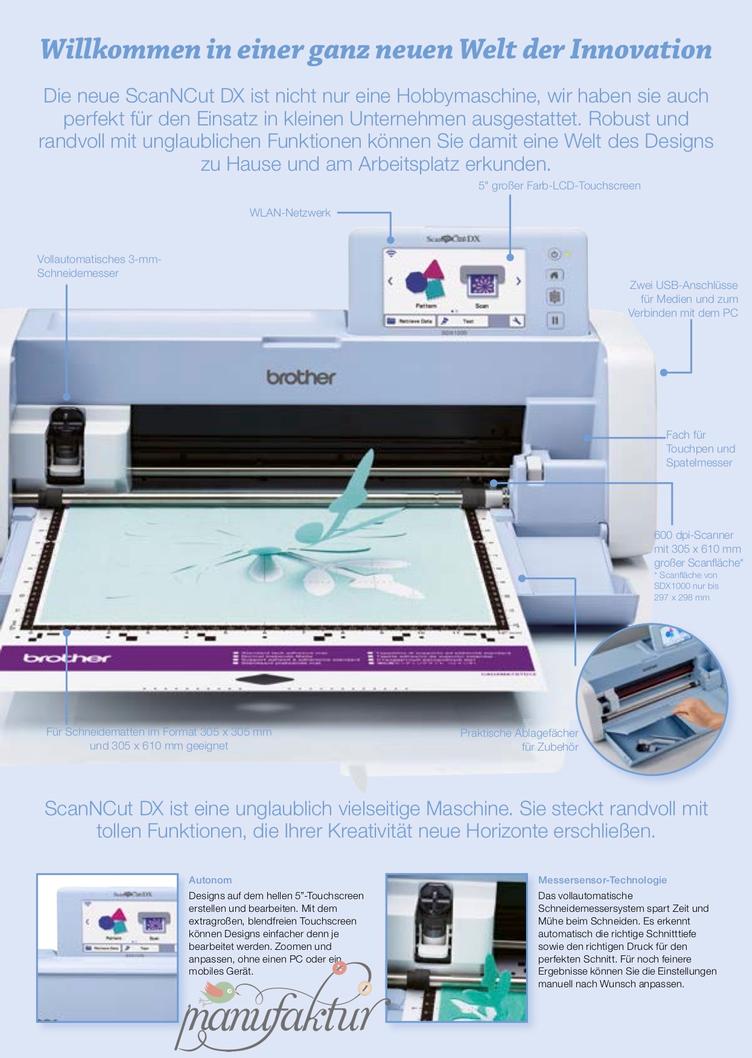 Plotter Brother Scan n Cut DX SDX 1200 (9282) Scan n Cut Brother