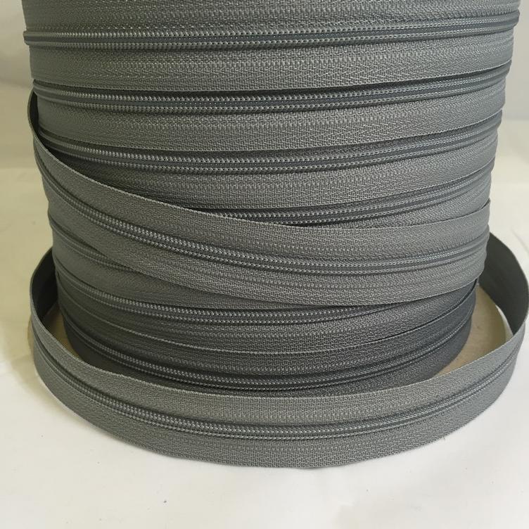 Endlosreissverschluss 3mm grau