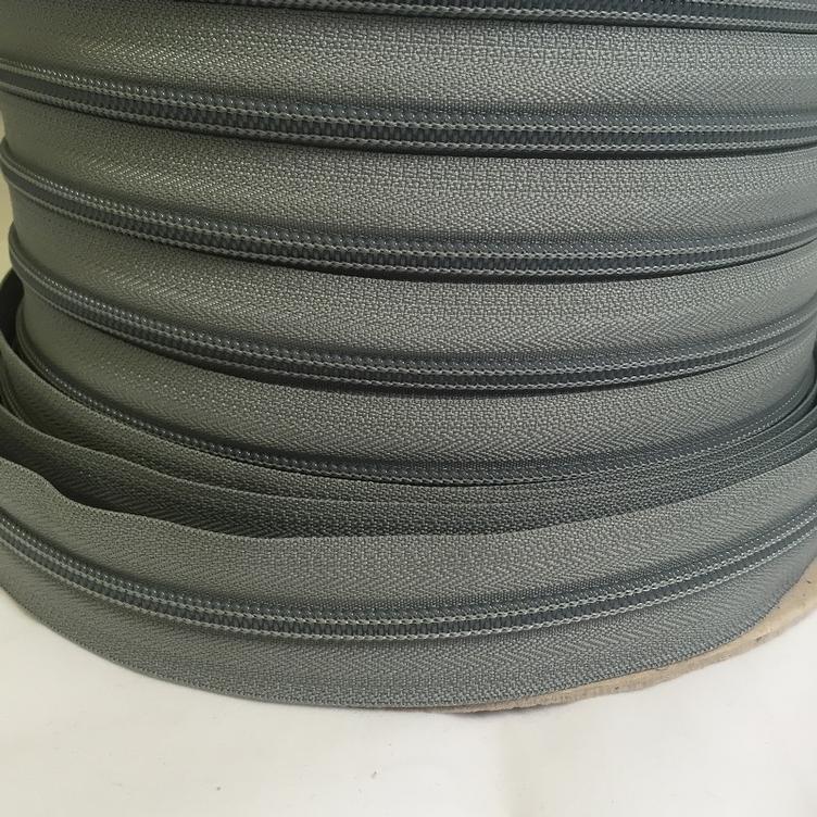 Endlosreissverschluss 5mm grau