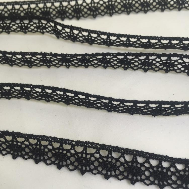 Spitzenband 13mm schwarz