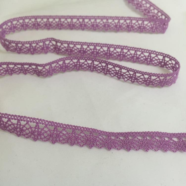Spitzenband 13mm lila