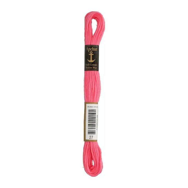 Anchor Stickgarn pink 27