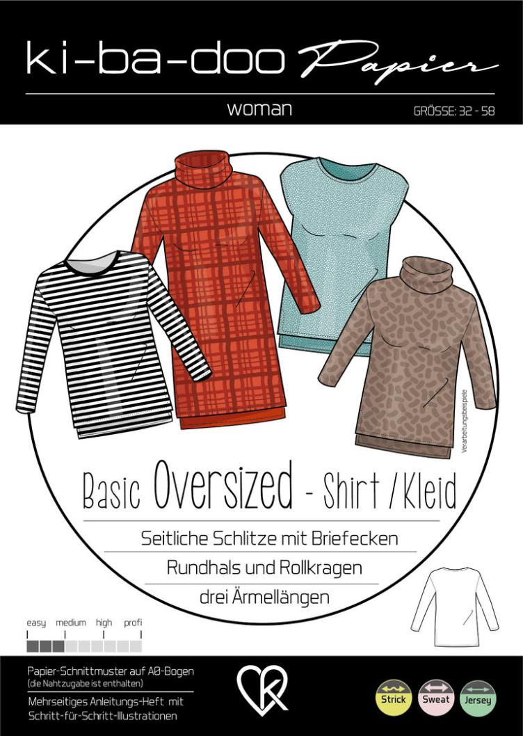 Basic Oversized - Shirt/Kleid 32 - 58