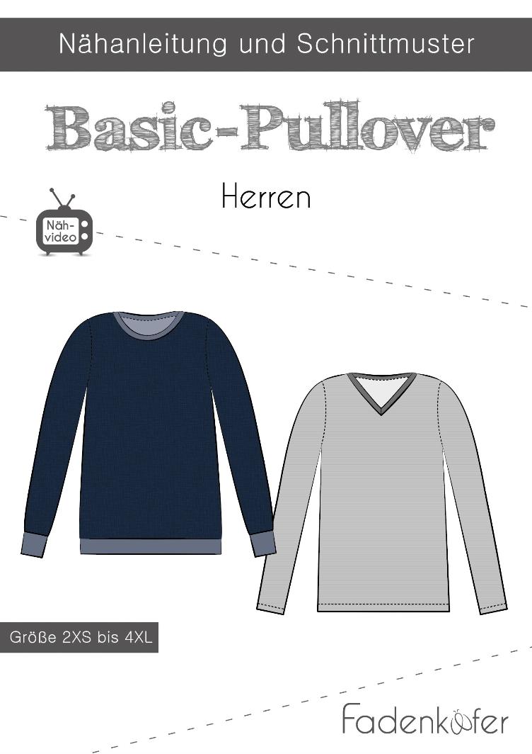 Basic Pullover Herren