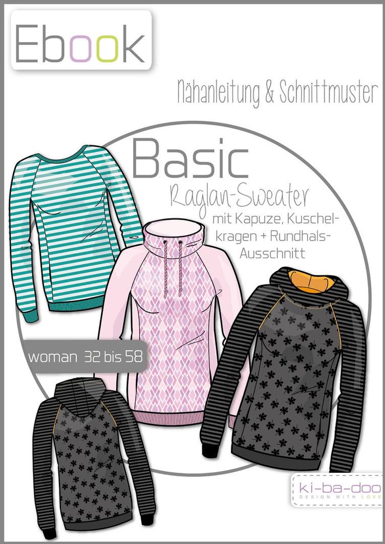 Basic Raglan-Sweater Gr. 32-58