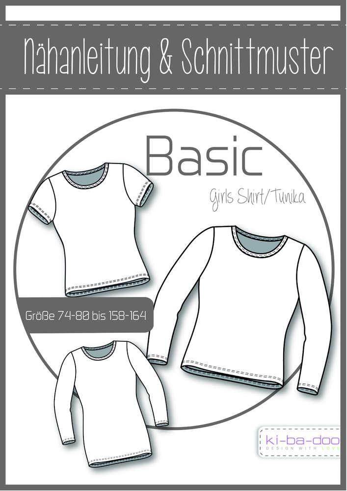 Basic Shirt / Tunika für Mädchen