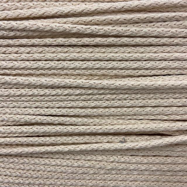 Baumwoll-Kordel 4mm roh