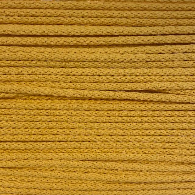 Baumwoll-Kordel 4mm sonnengelb