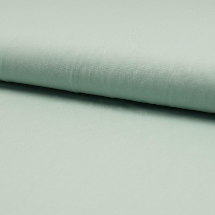 Baumwoll Popeline uni dusty mint