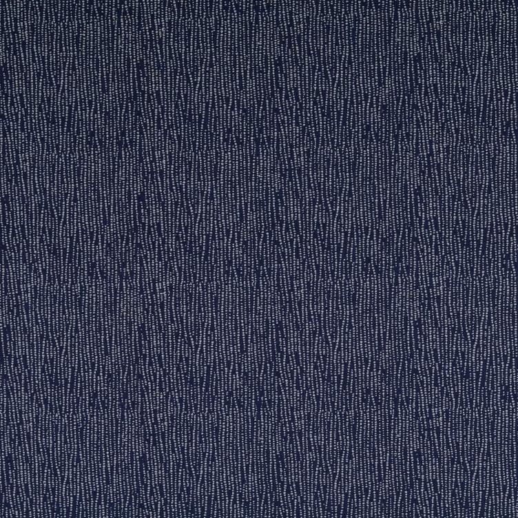 Baumwoll Punktreihen marine