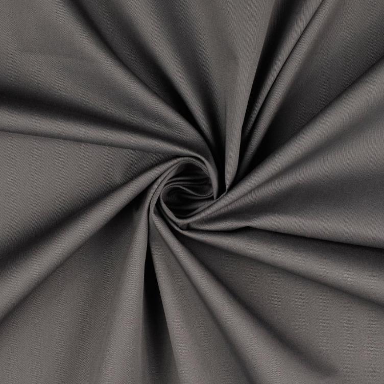 Baumwoll Stretch Twill grau - 0