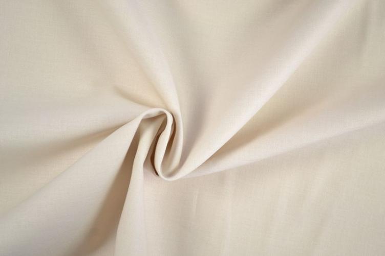 Baumwoll uni Fahnentuch hellbeige