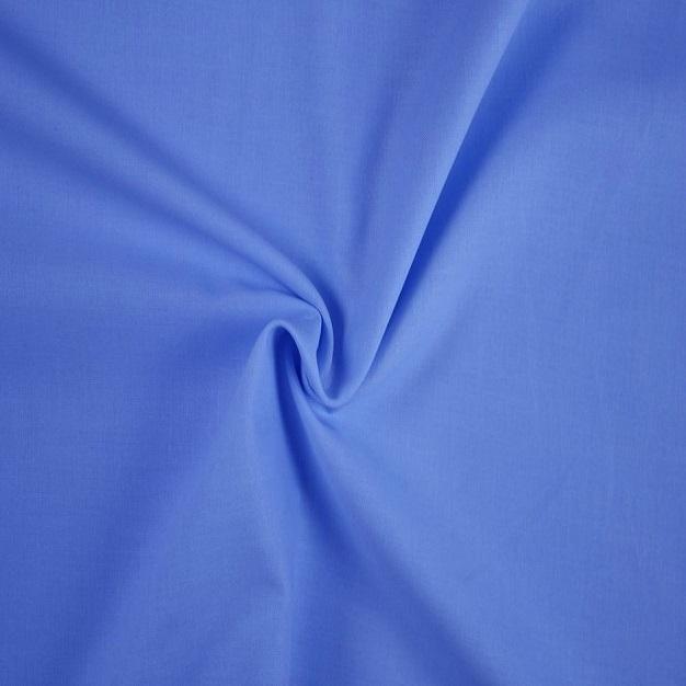 Baumwoll uni Fahnentuch himmelblau