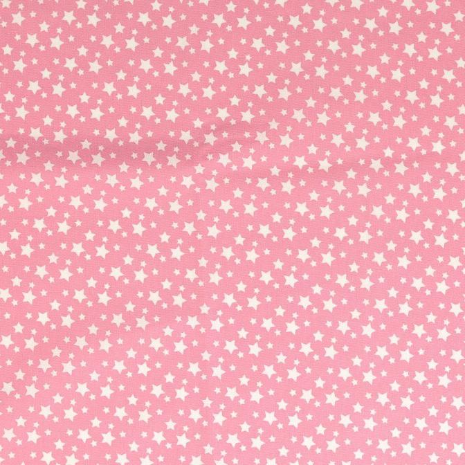 Baumwolle Sterne rosa