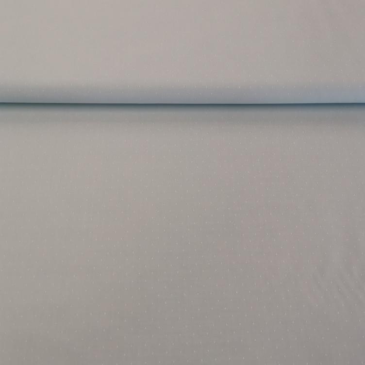 Bio Baumwolle Tupfen hellgrau