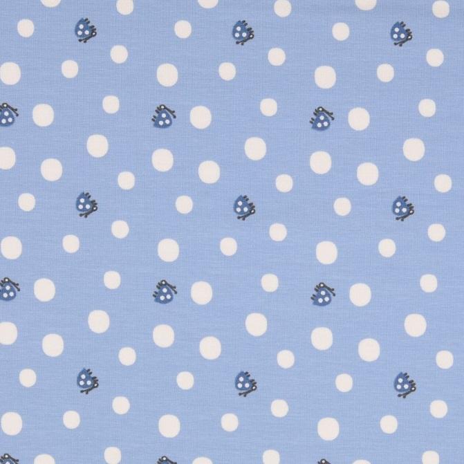 Bio Jersey Marienkäfer blau