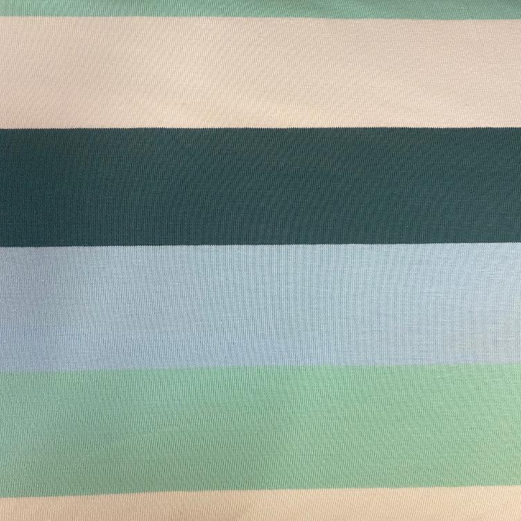 Blockstreifen bunt zart blau petrol