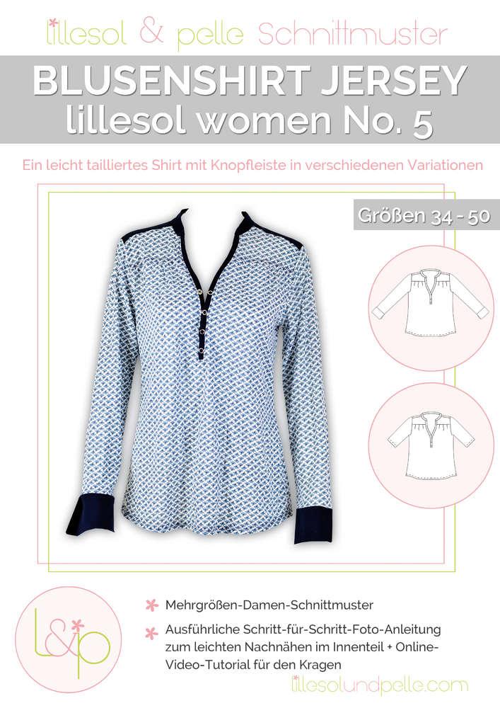 Blusenshirt Jersey Woman No.5