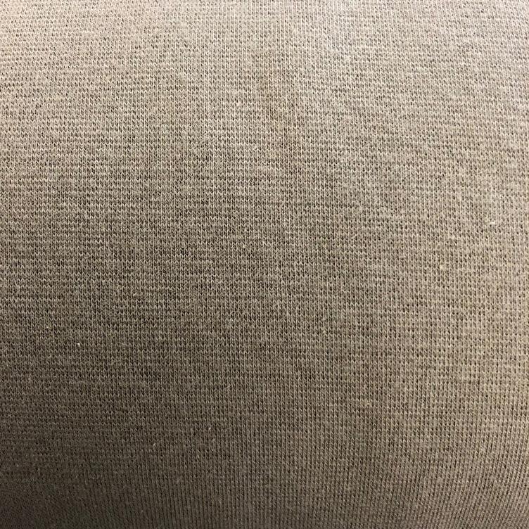 Bündchen Feinripp hellgrau