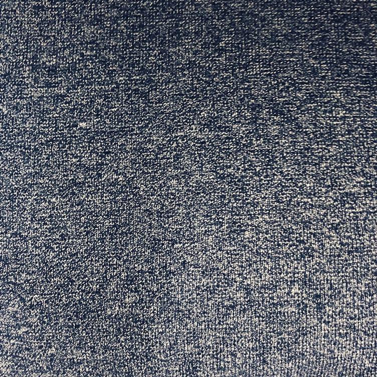 Bündchen feinstrick jeansblau mélange