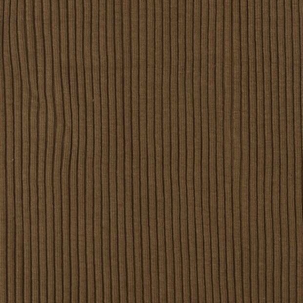 Bündchen Grobstrick ultragrob braun