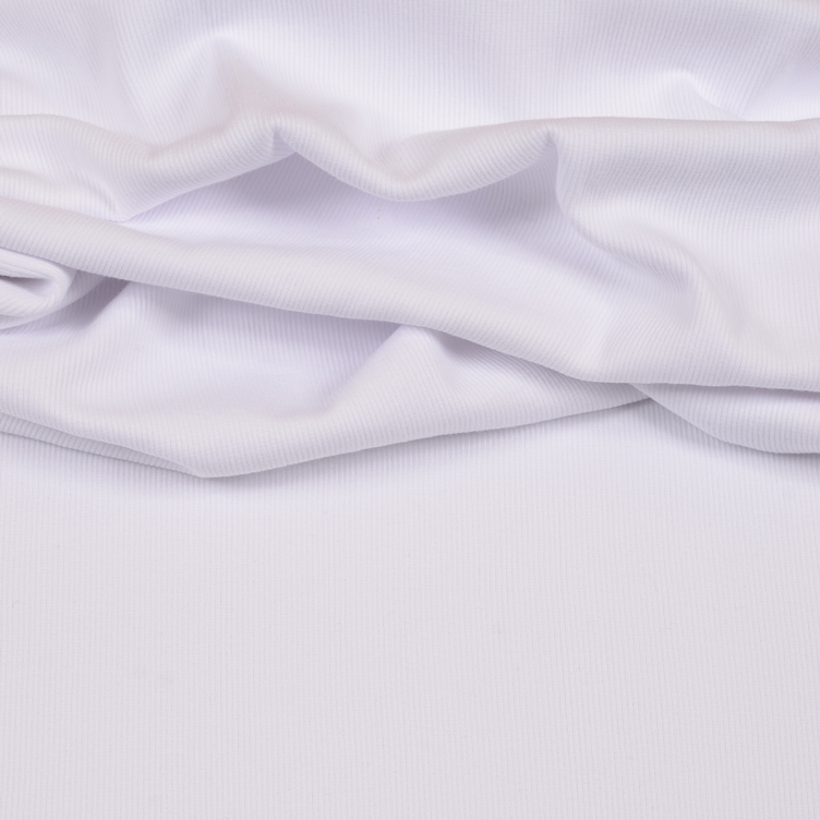 Bündchen Grobstrick weiss