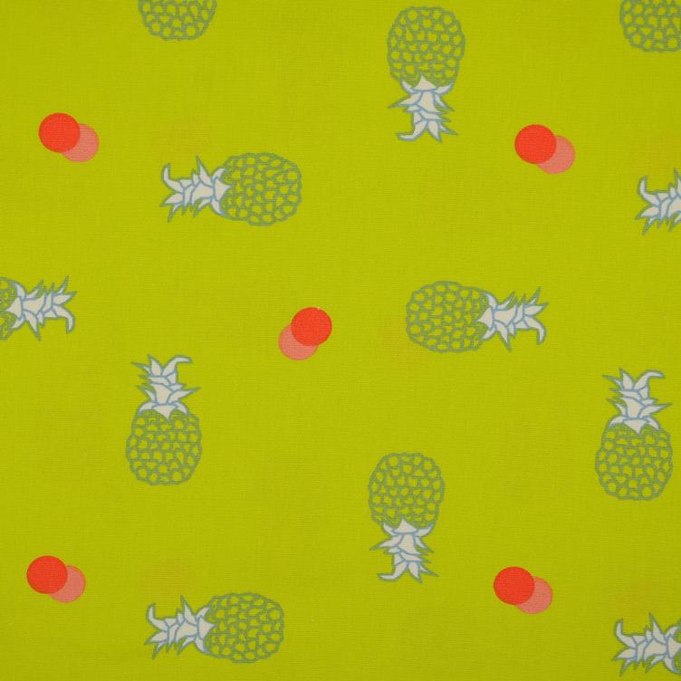 Canvas Ananas lime
