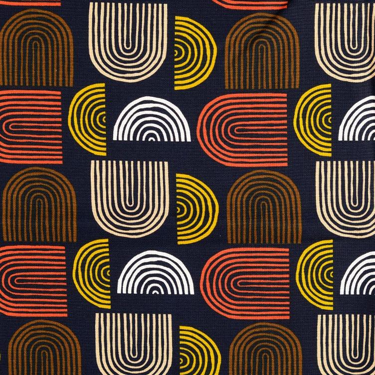 Canvas Regenbogen marine