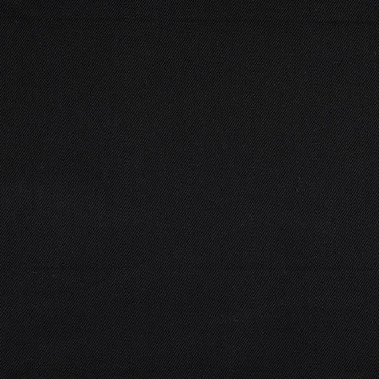 Casual Baumwoll Twill schwarz