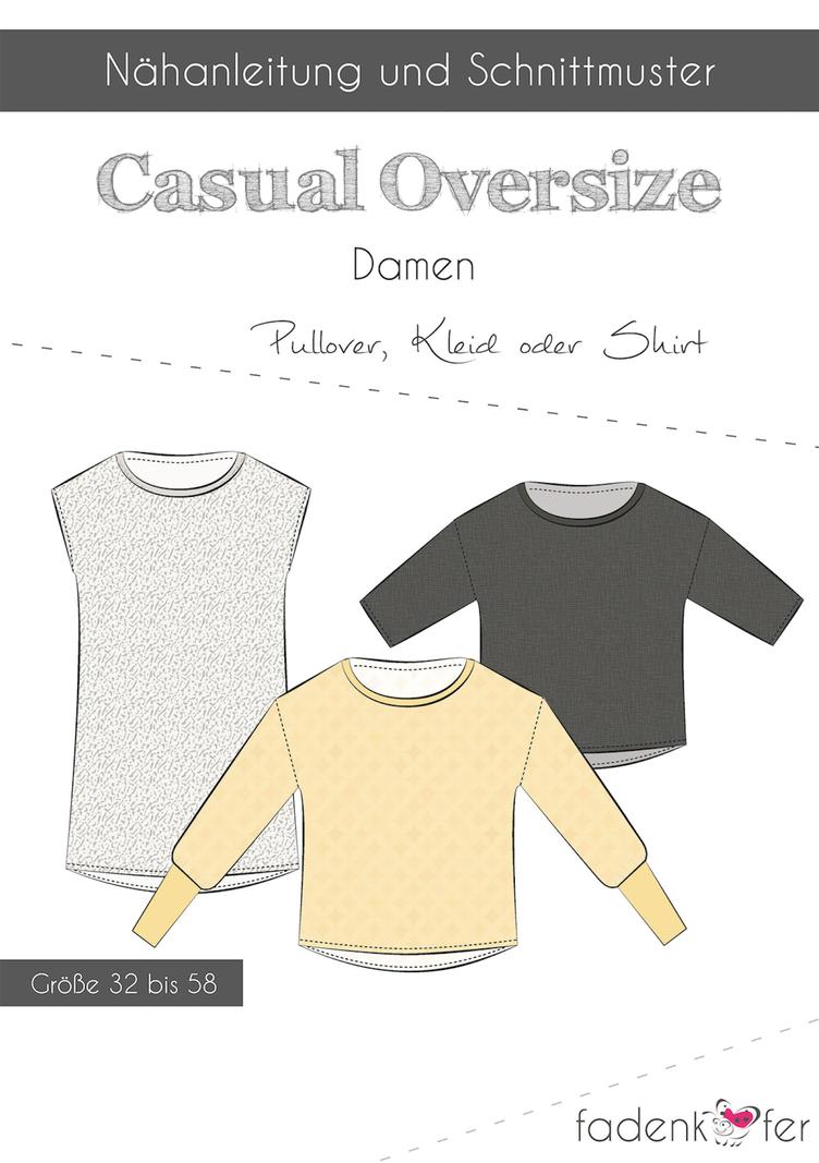 Casual Oversize - Pullover, Kleid oder Shirt