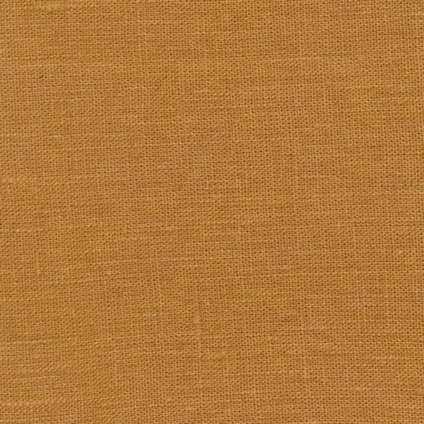 coated linen mustard