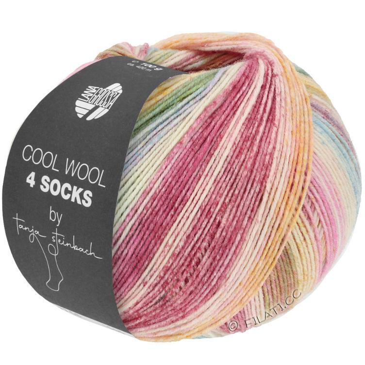 Cool Wool 4 Socks pastell by Tanja Steinbach 7751 blautöne
