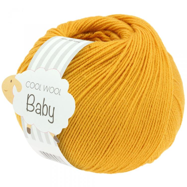 Cool Wool Baby 280 safrangelb