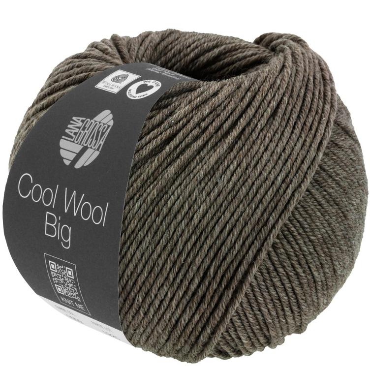Cool Wool Big 1622 dunkelbraun meliert
