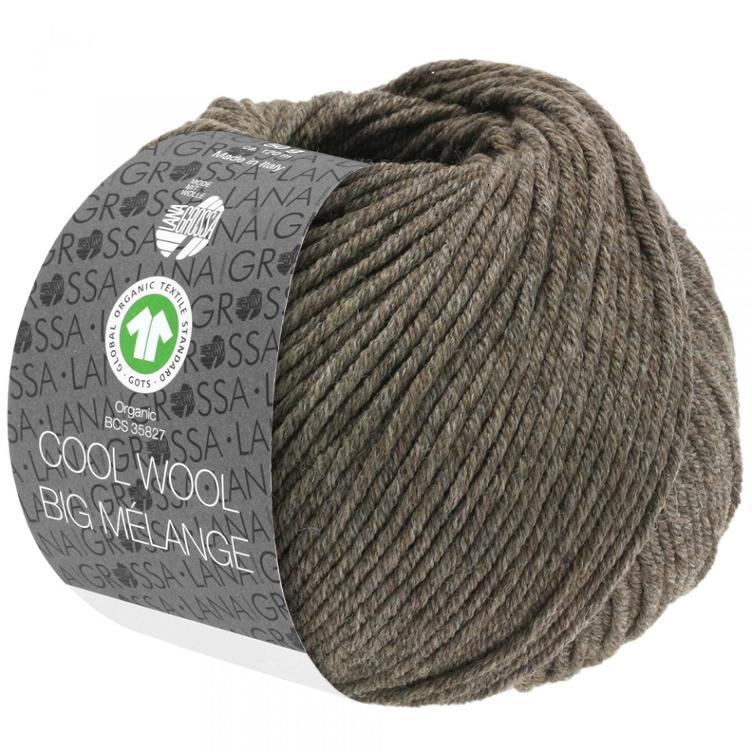 *Cool Wool Big Melange 224 graubraun