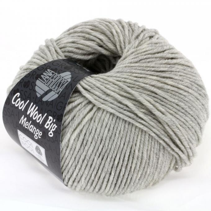 Cool Wool Big Melange 616 hellgrau