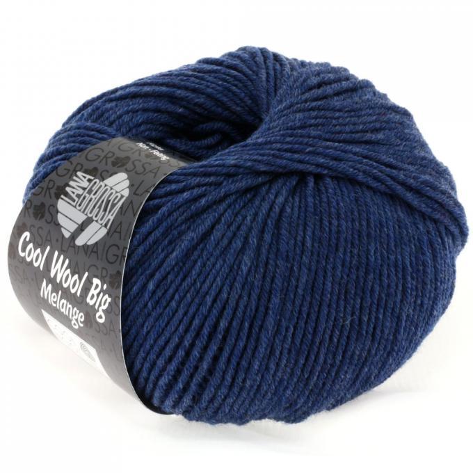 Cool Wool Big Melange 655 dunkelblau