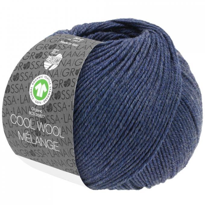 *Cool Wool Melange 112 dunkelblau