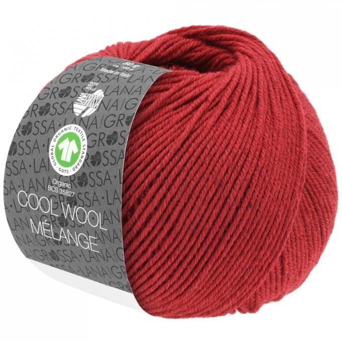 *Cool Wool Melange 115 rot