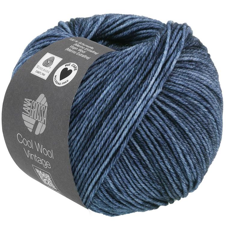 Cool wool Vintage 7366 dunkelblau