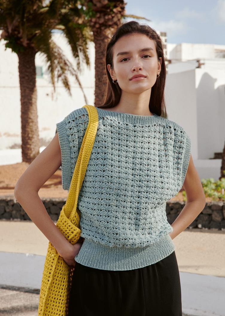 Cotton Mèlange 003 dunkelgrau - 1