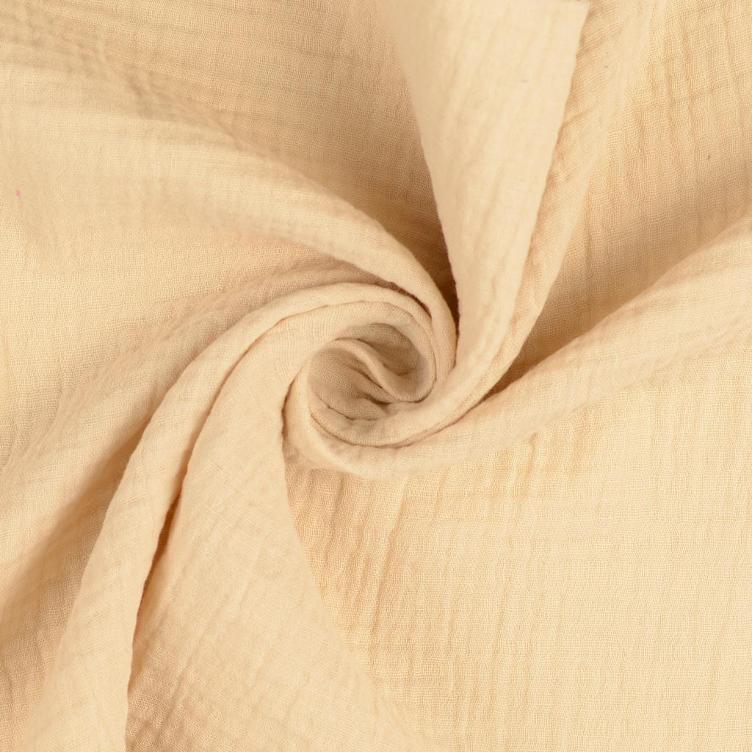 Double Gauze, Nuschistoff beige