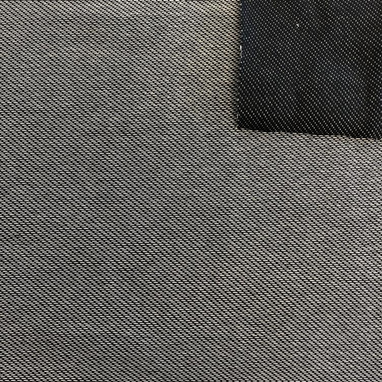 Doubleface Jersey schwarz weiss