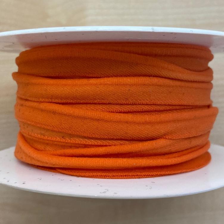 Elastische Paspel 9mm orange
