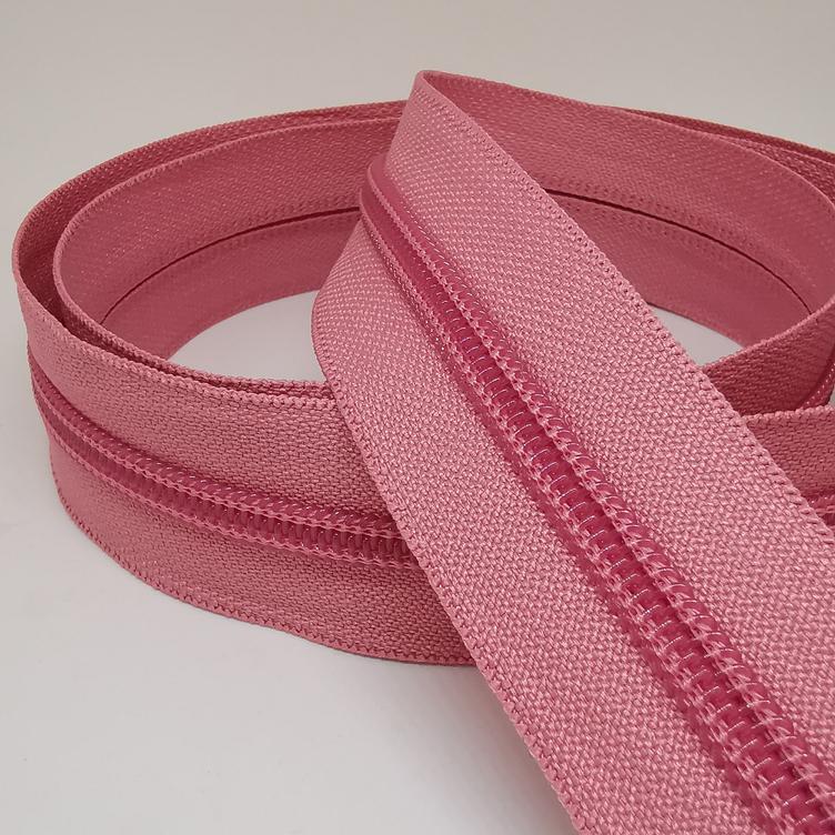 Endlosreissverschluss 5mm altrosa