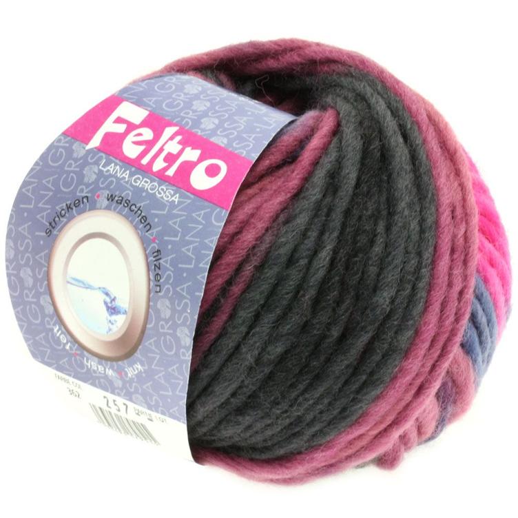 Feltro print 362 pink/pflaume/anthrazit