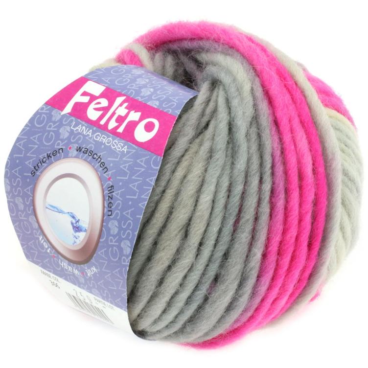 Feltro print 366 pink/hellgrau/dunkelgrau/lila