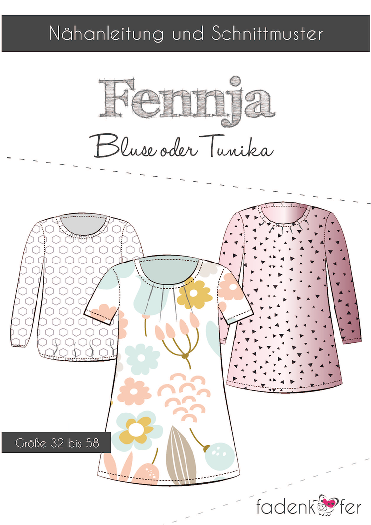 Fennja Bluse oder Tunika für Mädchen