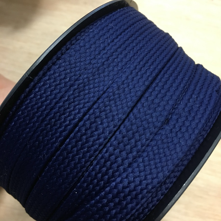 Flachkordel 10 mm marine