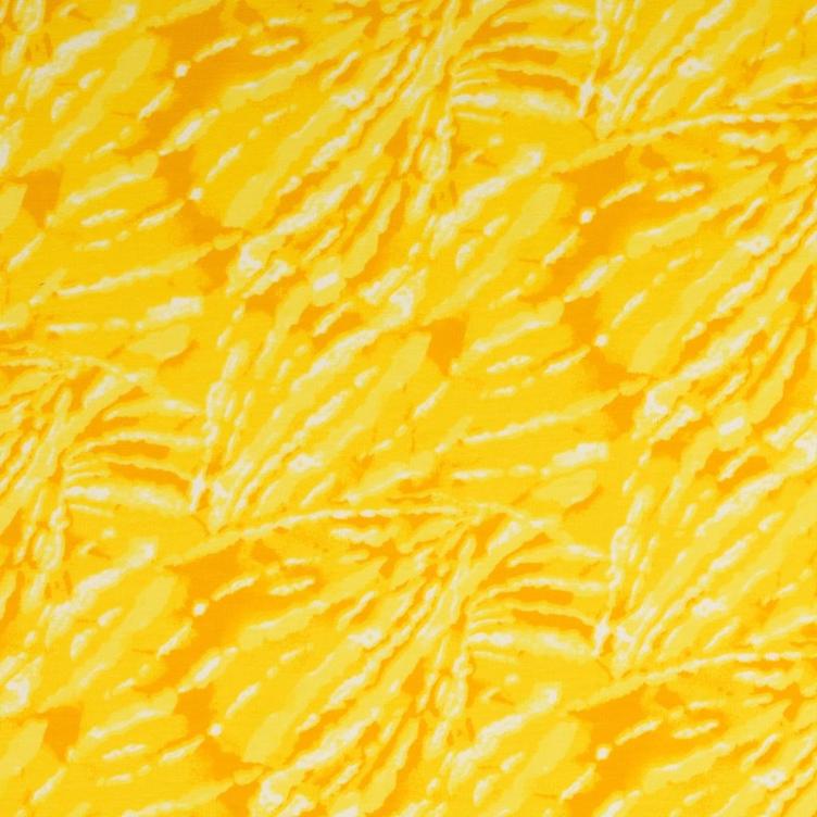 French Terry Batik gelb